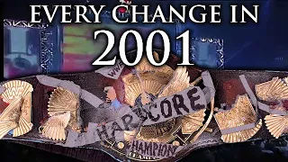 Every WWF Hardcore Championship Title Change in the Year 2001!