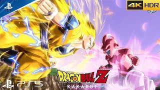 Dragon Ball Z Kakarot (Majin Buu Reborn - Final Part) - Super Saiyan Goku Vs. Kid Buu -4K 60 FPS HDR