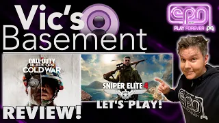 CALL OF DUTY COLD WAR (PS5) REVIEW! SNIPER ELITE 4 (SWITCH)! - Vic's Basement  - Electric Playground
