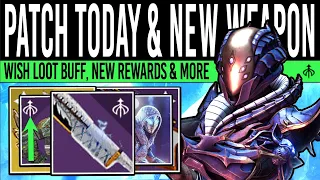 Destiny 2: UPDATE CHANGES TODAY & TRACKING GLAIVE! Loot BUFF, Dawning Info, Vendor Changes & TWID