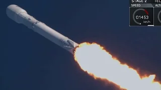 Space X - technical webcast - Thaicom 8 - Falcon 9 launch and droneship landing