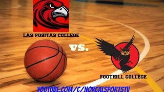 Las Positas vs Foothill College Men's Basketball FULL GAME LIVE 1/27/17