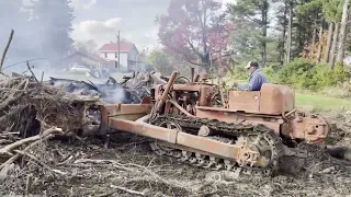 Allis-Chalmers HD5 detroit diesel 2-71 AC bulldozer GM diesel Jimmy 2 cycle diesel #bulldozer