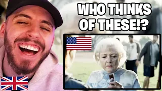 Brit Reacts to Funniest Super Bowl Commercials of ALL TIME!