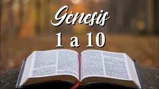 BÍBLIA GÊNESIS 1 A 10