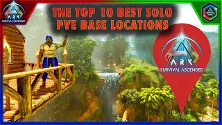 Top 10 Best PVE Base Locations in Ark: Survival Ascended The Island Map