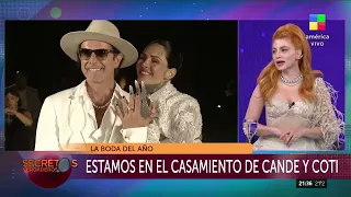 💍 LA BODA DEL AÑO: Cande Tinelli y Coti dieron el SÍ 💘