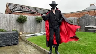 Zorro cosplay updates