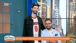 Cel mai înalt român: „Creșteam un centimetru pe lună”