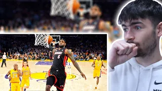 BRITS React to LEBRON JAMES HYPED DUNKS (LOUDEST CROWD REACTIONS OF ALL TIME)