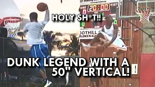 6'1" DUNK LEGEND with a 50" INCH VERTICAL! OH MY GOODNESS! UNSEEN GOLDEN CHILD!