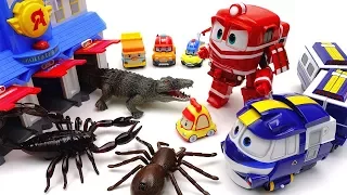 Go Go Robot Train~! Bugs in Poli Rescue Station