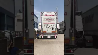 Livestock trailer animal carrier Hayvan taşıma dorsrsi Guneysan treyler Mersin