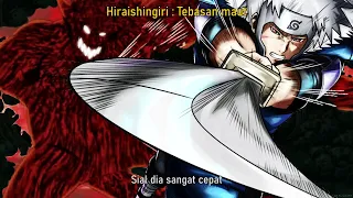 Cara Kinkaku & Ginkaku mengalahkan Tobirama Hiraishin - 4mukan mode bijuu kinkaku