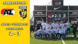 Vitesse O15 wint topper uit tegen AZ O15 met 2-3