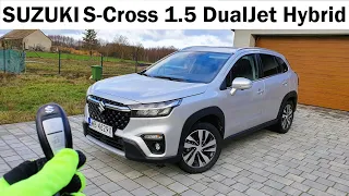 SUZUKI S-Cross 1.5 DualJet Hybrid - spalanie zimą TEST PL muzyk jeździ