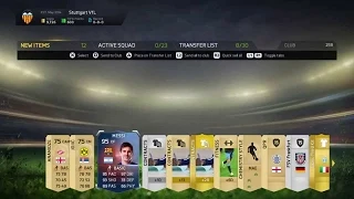 fifa 15 pack opening messi in a pack (TOTS in a glitched pack)