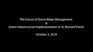 The Future of Storm Water Management