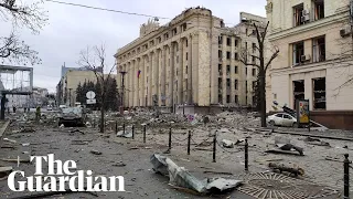 Russian blasts hit civilian areas: the videos analysed as war crime evidence