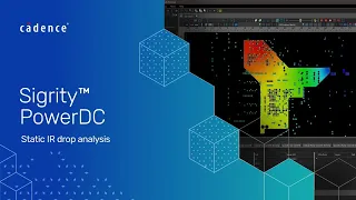 Static IR drop analysis | Sigrity PowerDC Integration