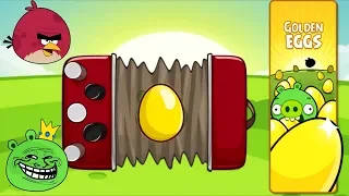Angry Birds - SEQUENCER SOUND MUSIC GOLDEN EGG 5 LEVELS!