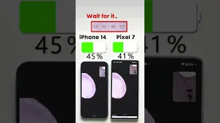 iPhone 14 vs. Pixel 7 Battery Test🔋Subscribe for more 🤝🏼