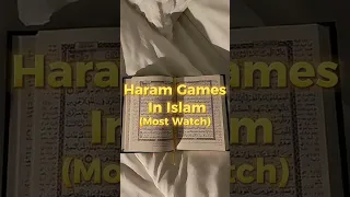 Haram Game in islam🚫😱 #islam #islamicvideo #wayofsuccess #haram #games