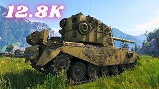 FV4005 Stage II  12.8K Damage & 4x FV4005  World of Tanks Replays