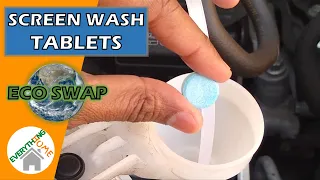 Car Screen Wash Tablets Review - LESS PLASTIC |  LESS £££ - Suitable To -5 Celsius