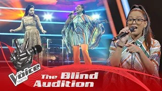 Methma Muthumini | Adare Hithenawa Dakkama (ආදරේ හිතෙනවා) |Blind Auditions|The Voice Teens Sri Lanka