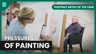 Ken Stott Sits for Artists - Portrait Artist of the Year - Art Documentary