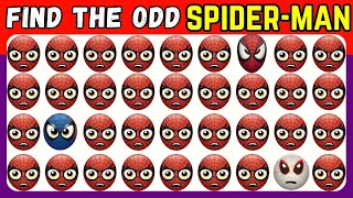 Find the ODD One Out | Find the ODD Emoji Out | Marvel Spider-Man Edition | Emoji Quiz