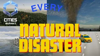 Every natural disaster for Cities: Skylines 2!