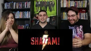 Shazam - SDCC Offical Trailer Reaction / Review