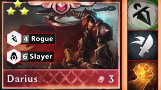 Backline Deleted By 6 Slayer 4 Rogue Darius ⭐⭐⭐ 3 Star | TFT SET 9