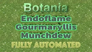 Botania Small Automated Tree Farm Mana Generation