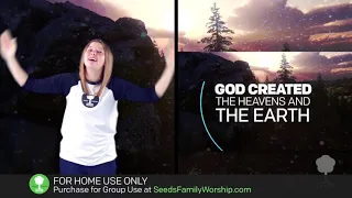 Genesis 1:1-3 - God Is Creator (Hand Motions)