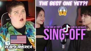 FIRST REACTION to SING-OFF TIKTOK SONGS PART VI (Yamet Kudasi, It's Only Me) vs Mirriam Eka (REAKSI)