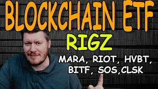 Blockchian Stocks RIGZ MARA RIOT HIVE BITF