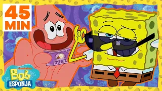 ¡45 MINS de lo mejor de la temporada 10 PARTE 2! | Bob Esponja en Español