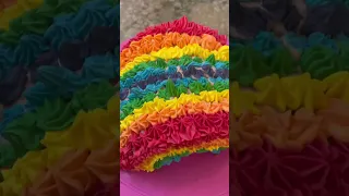 Rainbow cake | cooking and creativity with Sarah