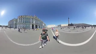 Россия 360 – Санкт-Петербург – Набережная Васильевского острова, дворцовая площадь