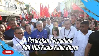 Zahid, Amirudin, Anthony Loke mengetuai Perarakan Perpaduan Bagi Penamaan Calon PRK Kuala Kubu Bharu