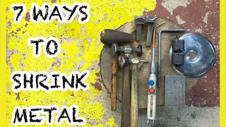 7 ways to SHRINK METAL // HOW TO