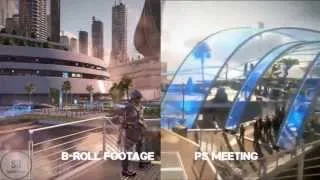 Killzone: Shadow Fall - Comparison B-Roll vs PS Meeting HD