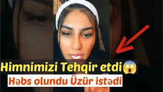 Ləman himni tehqir eledi/tiktoker leman Himnimizin sözlerini tehqir eledi/tiktokcanlı yayın yarışma