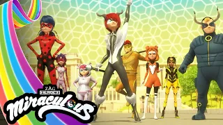 MIRACULOUS | 🐞 PENALTEAM - Equipo de héroes ☯️ | Las Aventuras de Ladybug