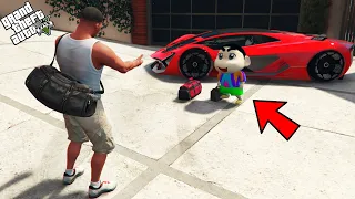 Shinchan Meets Franklin For The First Time in GTA 5 ! | Techerz