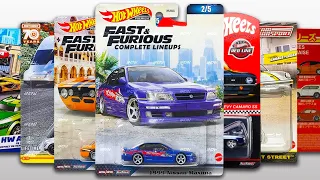 Preview - HW Fast & Furious Basic Series, 2024 STH, RLC Chevy Camaro SS, MBX Convoy & Many More.