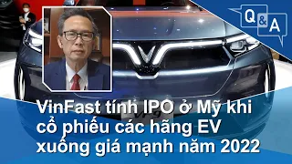 VinFast tính IPO ở Mỹ khi cổ phiếu các hãng EV xuống giá mạnh năm 2022 | VOA